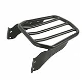 Motorrad Sissy Bar Kegel Sport Gepäck Rack Für H&Arley Für Fat Boy Softail Für Custom 07-17 FLSTFB Motorrad-Gepäckträgerhalterung(Type B)