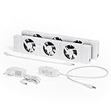 SpeedComfort Heizkörper Ventilator 2er Set – 2 Stück Heizkörperventilatoren - energieeffizienter Heizungsventilator - Bis zu 22% Energieeinsparung – Geräuscharm