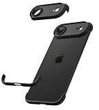 MIMGOAL für iPhone Air Hülle mit Kameraschutz - Bumper Case, Stoßdämpfende Schutzhülle im Schlanken Design Rahmenloses Dünn Slim Lightweight Cover für iPhone Air,Schwarz