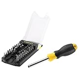 STANLEY Schraubendreher Set Werkzeug Set - Schraubenzieher Set Multibit- Schraubendreher-Set, 34 teilig, 7,5 x 5 x 23 cm - STHT0-70885