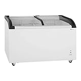 Royal Catering Gefriertruhe Tiefkühltruhe Kühltruhe RCFZ-355 (355 L, 210 W, Kühlmittel R290, Temperaturbereich -18 bis -24°C, Stahl/Aluminium)