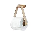Muleem Rolle Accessories Handtuch Creative Paper North Wooden Badezimmerhalter Rahmen Badezimmer Badezimmerprodukte Sieb Edelstahl 6 cm (White, One Size)