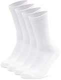 Occulto Herren & Damen Rennradsocken 2er Pack (Modell: Eddy), Fahrradsocken 2 X Weiß 43-46