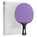 JOOLA Tischtennisschläger White Infinity Carbon – Profi Schläger mit Micron+ Belägen