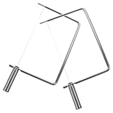 VICASKY 2 Stück Käsehobel aus Edelstahl mit Draht Manueller Käseschneider und Butterhobel Ergonomischer Griff Kompakt für Küche und Schneiden von Käse Butter Brot