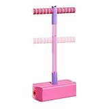 Bounce Stick für Kinder, Schaumstoff-Bounce-Pullover für Kinder | Leuchtender Schaumstoff-Jumperstab mit quietschendem Ton - Leicht zu greifendes Springspielzeug für Kleinkinder, interaktives Gleichge