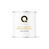 Q-COVER Tafelfarbe matt | Goldgelb RAL 1004 | 2,5L | Kreidefarbe für Möbel, Holz, Wände, Metall