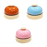 3 Stück Katzenklingel,Tischglocke,Tischklingel,Hundeklingel,Weihnachtsglocke Rezeptionsglocke Für Schule,Rezeptionsklingel,Glöckchen Für Restaurants,Hotels,Bars,Küche