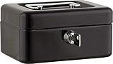 NEU!! SAX Geldkassette 15,2x11,5x8 cm, Münzeinsatz, SCHWARZ