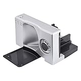 für den privaten oder gewerblichen Gebrauch, Tiefkühl-, Breitschneidemaschine, Brotschneidemaschine, Schnittstärke 0-15 mm, Brotschneider, Klinge aus rostfreiem Stahl, 170 mm Schneidegerät