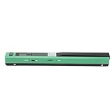 Dokumentenscanner, ABS, Einfach mit 3 Auflösungsmodi, Mobiler Fotoscanner für Büros (Green)