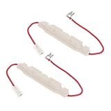 Didiseaon 2 STÜCK Mikrowellenofen Sicherung Hochspannungssicherung Ersatzteil Kompakt Leicht Passend für Mikrowellenherd Spannung Ampere Prüfen