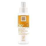 Thats me organic BIO Sonnenspray LSF 30 SUMMER-LOVE Aloe 100ml – Bio Sonnencreme für die ganze Familie – Sonnenspray Gesicht und Körper – Ohne Titandioxid – Bio Sonnencreme ohne Chemie