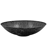 Blümelhuber Boho Deko Schale Grau Tisch Deko Dekoschale Anthrazit - Flur Deko Schale Tischdeko Hochzeit Deko