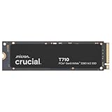 Crucial T710 SSD 1TB M.2 NVMe PCIe 5.0 x4 Gen5, bis zu 14.900 MB/s Lesen, 13.700 MB/s Schreiben, für Laptop und Desktop PC, TLC NAND, Interne Festplatte - CT1000T710SSD8-01