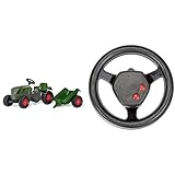 Rolly Toys Rollykid rollyKid Fendt 516 Vario Trettraktor & 409235 | rollySoundwheel inkl. Zwei Sounds (Hupen und Motorengeräusch) | einfach Trettraktoren zu montieren