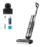 EUREKA Rapidwash NEW430 Kabelloser Nass Trockensauger Polsterreiniger, mit Wischfunktion für mehrere Oberflächen, Tierhaare,LED-Display,Selbstreinigungs- und Trockenfunktion, Sprachnavigation