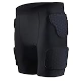 ZGXNYI Skifahren Gepolsterte Schutzhosen Outdoor-Sport Ski Skate Snowboard Schutz Skifahren Protektor Knieschützer Skating Schutz Hüfte gepolsterte Shorts XS-3XL Hüftpolster Protektorenhose(2XL)