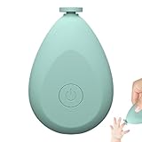 Elektrischer Nagelknipser Baby, Baby-Nagelfeile mit 4 Schleifköpfen, Baby-Nagelschere, Nagelknipser für Zehen und Fingernägel, Pflege, Polieren und Trimmen Uozonit