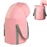 Tragbares Fußbad – Fußwaschbeutel, Fußbadewanne mit Knieabdeckung – Pediküre-Fuß-Tasche, tragbarer Fußeimer für Reisen, Outdoor, Wäschenutzung