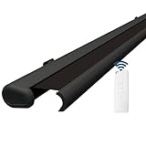 Eclipse Vollkassettenmarkise elektrisch 4,5x3m anthrazites Gehäuse Markise Balkon Terrassenüberdachung Gelenkarm Polyacryltuch UV-Schutz 50+ Smarthome-fähiger Dooya Motor, Markisentuch: Schiefer