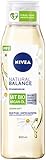 Nivea Duschgel Natural Balance mit Jasmin-Duft und Bio Argan-Öl (300 ml), Pflegedusche ohne allergene Duftstoffe, vegane Dusche für trockene und sensible Haut