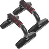 FUNOMOCYA 2 Stück Liegestützgriffe aus Stahl mit Rutschfestem PVC Arm Trainingshalter für Muskelaufbau und Heimfitness