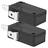 DIYEAH 2 Stück Mikrowellen türschalter Normalerweise Offen Schalter für Haushaltsgeräte Einfache Installation Zuverlässiger Mikrowellenersatzteil Sicherheitsabschaltung