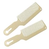 BELLIFFY 2 Stück Teiliges Profi Edelstahl Haarschneidekamm Anti statisch Langlebig für Stylisten Styling und Färben Geeignet