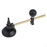 Verstellbarer kreisförmiger Glasschneider mit Saugnapf für präzises Kreisschneiden auf Glas, Radius 35-150 mm, Gummi-Metall-Legierung, 200/30 (300 mm)