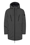 11 Project Pine Herren Winterparka Parka Winterjacke mit hochabschließendem Kragen, Größe:XXL, Farbe:Iron Gate (193910)
