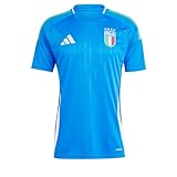 adidas FIGC H JSY Sportoberteile Herren, blu, M