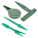 Yardenfun Set Mit 3 Gartengeräten Aus Hochwertigem Kunststoff Widger Dibber Und Pflanzwerkzeuge Für Einfaches Umpflanzen Von Setzlingen Ideal Für Hobbygärtner Und Balkonpflanzen