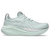 ASICS Gel-Nimbus 27 Damen-Sneaker, Pure Aqua/White, 40.5 EU