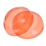 DOITOOL 2St Staubschutzhaube Rauchmelderschutz Feuerstein Kohlenstoffdetektor für brandschutzhaube Abdeckung Alarmabdeckungen aus Kunststoff Rauchmelderabdeckung Abs Orange