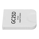 Kartenleser für Kamera-Speicherkarten, Speicherkartenleser, Micro-Speicherkartenadapter, GC2SD-Kartenleser, Kartenleser für Wii-Micro-Speicher (White)