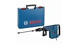 Bosch Professional Schlaghammer GSH 11 E (inkl. Zusatzhandgriff, 1x Handwerkoffer, 1x Flachmeißel, SDS max, RTec Sharp, 400mm, Maschinentuch)