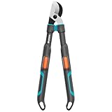 GARDENA Astschere TeleCut Pro S, teleskopierbare Astschere für frisches Holz