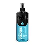 NISHMAN Aftershave Cologne 01 - Antarctica 400ml – Erfrischende Sprüh-Lotion für Herren – Duft von Zitrusfrüchten, Grapefruit, Mandarine, Meerwasser – Herren Kölnisch Wasser