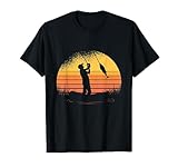 Angler Sonnenuntergang Fischer Angel T-Shirt