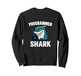 Programmierer Hai, lustiges Codierungs-Humor-Design Sweatshirt