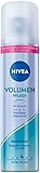 NIVEA Volume & Hold Styling Spray, pflegendes Haarspray mit UV-Schutz, Panthenol & Vitamin B3, Haarlack für sichtbar mehr Volumen & 24h Halt (Haltestufe 4), veganes Pflegespray ohne Silikone (75 ml)