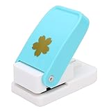 OVAQUIXI Kirschblüten-Lochstanzer, Blumen-Papierstanzer mit Glatten Schnitten für die Herstellung von Scrapbook-Journal-Dekorationskarten