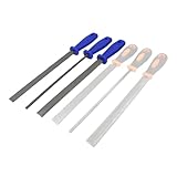 BOOMET Raspelset 3-teilig · 3x 31cm lange Holzraspeln · ideal zum Schleifen & Entgraten · Rundraspel, Halbrundraspel, Flachstumpfraspel · Raspelsatz