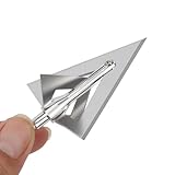 SHARROW 6 Stück Bogenschieß Pfeilspitzen 180 Grains Jagd Broadheads für Carbonpfeile Armbrustpfeile