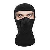 SOLUSTRE winddichte Maske Motorradmasken Motorhaube atmungsaktive Mesh-Gesichtsmaske Ausrüstung für kaltes Wetter Ski-Gesichtsmaske Ski-Maske winddichte Mütze Skihaube