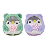 ANBOOR 2er-Set Plüsch-Pinguin-Tiere – Niedliche Freunde, ideal für Geburtstagsfeiern, Schulpreise oder Festliche Feiertagsgeschenke