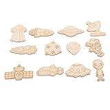 Angoily 100stücke Astronaut Raumschiff Bastelset Für Junge Mädchen Aus Holz Mit Diy-set Für Weltraumfahrzeuge Und Entdeckerset Für Jungen Als Partygeschenke Zum Thema Weltraum