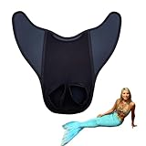 Monoflosse Flossen Meerjungfrau, Reise-Schnorchelflossen, Schwimmflossen, Leichte Monoflosse, Einteilige Flipper Professionelle Schnorchelausrüstung