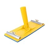 LIFKOME Flexibler Handschleifer Schleifklotz mit 360° Drehbarem Ausziehbarem Griff für Holzbearbeitung und Metall Robustes Schleifpapier Polierwerkzeug für Wandecken und Zufällige Farbe